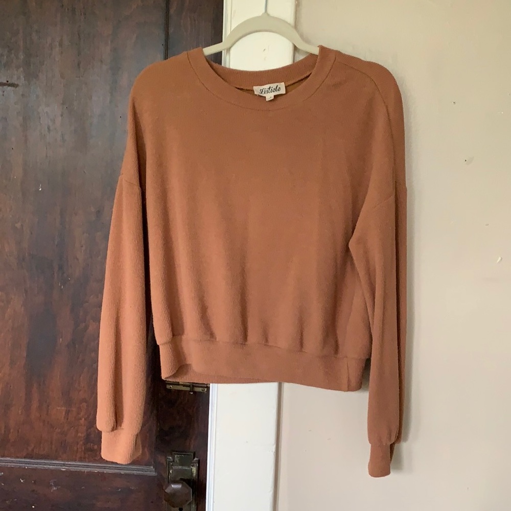 Listicle Pullover sweater